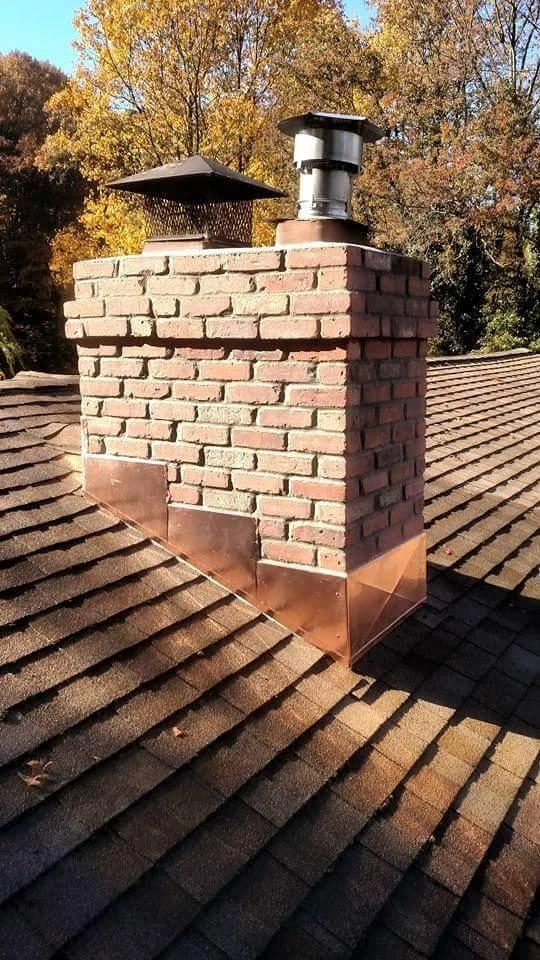 Chimney Rebuild + Reflash — Manahawkin, NJ